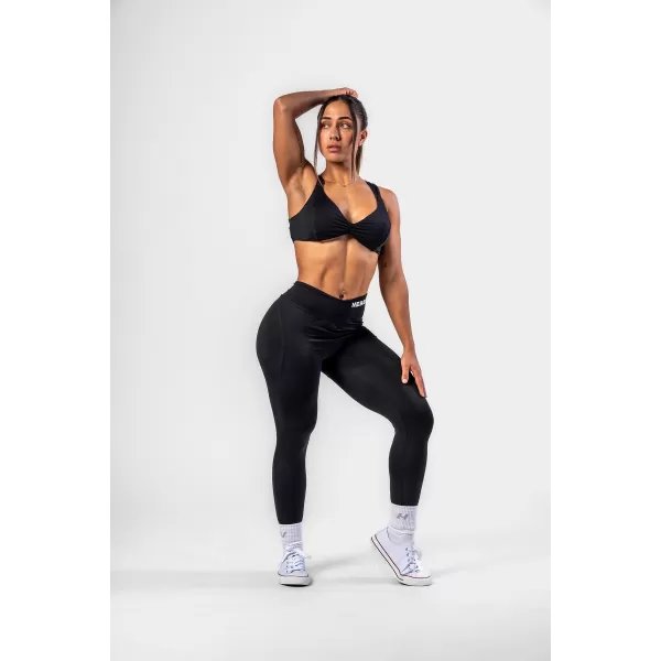  Formázó leggings fűzéssel STRONG BEAUTY 426 BLACK Nebbia 