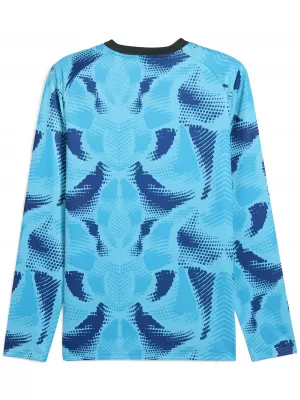Ing PUMA TEAMTARGET GK LS JERSEY 706519_02 BRIGHT AQUA / FÉNYES AQUA / PUMA FEHÉR