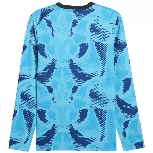  Ing PUMA TEAMTARGET GK LS JERSEY 706519_02 BRIGHT AQUA / FÉNYES AQUA / PUMA FEHÉR 
