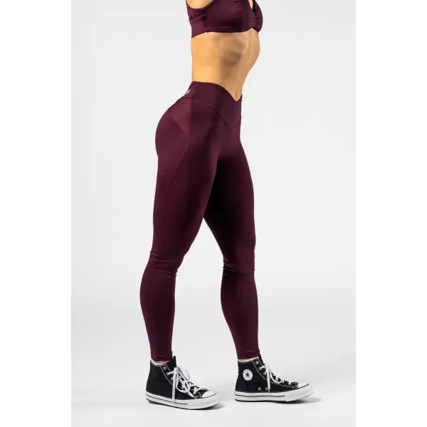  Formáló leggings V alakú derékkal STRONG BEAUTY 425 DARK RED Nebbia 
