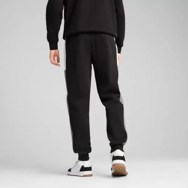  Férfi melegítőnadrág PUMA ESS BLOCK SWEATPANTS FL CL 684688-01 FEKETE 