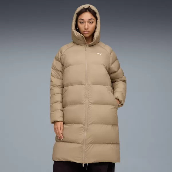  Női kabát PUMA MONO HOODED PARKA 688384-55 BÉZS 