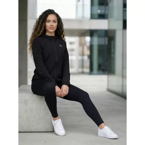  Női kabát PUMA RUN VELOCITY WOVEN JACKET W 526584-01 FEKETE 