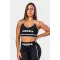 Közepes tartású sportmelltartó MY RULES 608 BLACK Nebbia