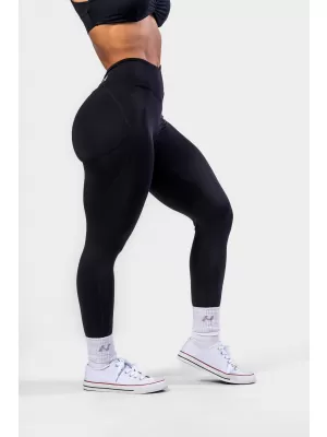 Formázó leggings fűzéssel STRONG BEAUTY 426 BLACK Nebbia