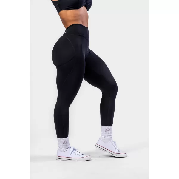  Formázó leggings fűzéssel STRONG BEAUTY 426 BLACK Nebbia 