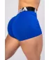 Fitness rövidnadrág magas derékkal GLUTE PUMP 240 BLUE Nebbia