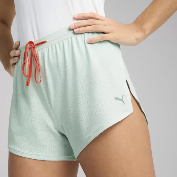  Hölgyek rövidnadrágja PUMA EVRYDAY KNIT 3 SPLT SHRT ?W 526664_50 BÉKÉS KÉK 
