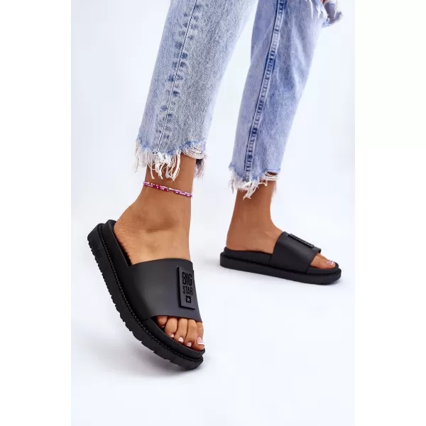  Női papucs BIG STAR LL274429 BLACK Big Star Shoes 
