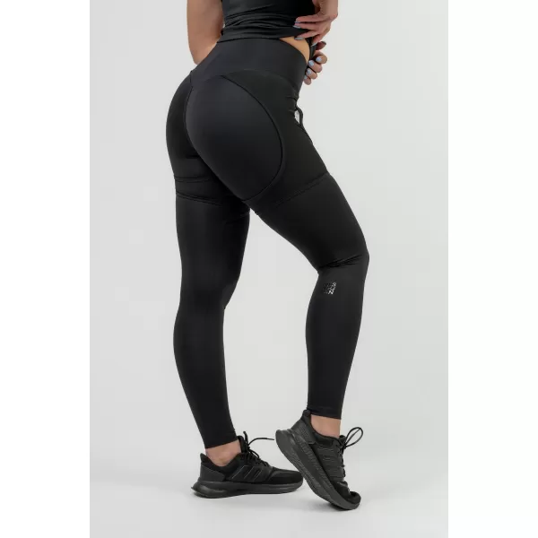  Női sport leggings INTENSE Mesh 838 BLACK Nebbiával 