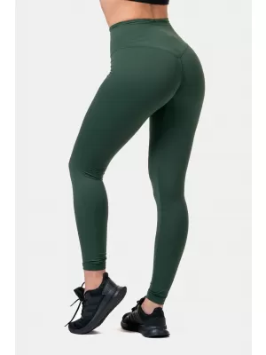 Klasszikus HERO leggings magas derékkal 570 DARK GREEN Nebbia