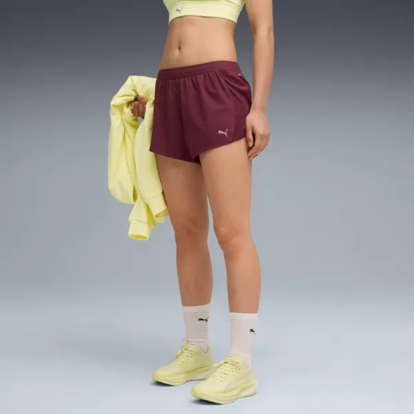  Hölgyek rövidnadrágja PUMA W RUN VELOCITY 3 SHORT 526585-96 PIROS 