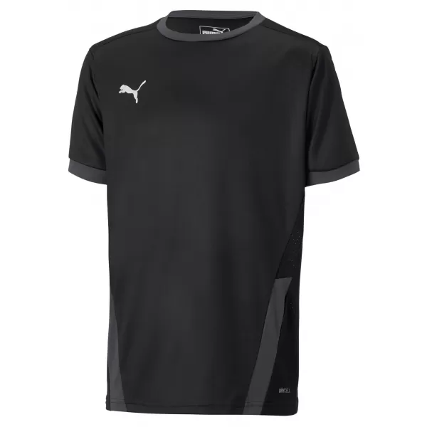  T -póló PUMA TEAMGOAL 23 JERSEY JR 704160_03 PUMA FEKETE/ASZFALT 