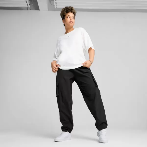  Ing PUMA ESS RELAXED TEE 684971-02 FEHÉR 