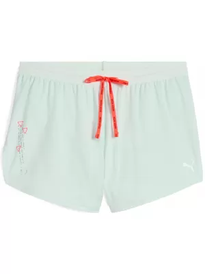 Hölgyek rövidnadrágja PUMA EVRYDAY KNIT 3 SPLT SHRT ?W 526664_50 BÉKÉS KÉK