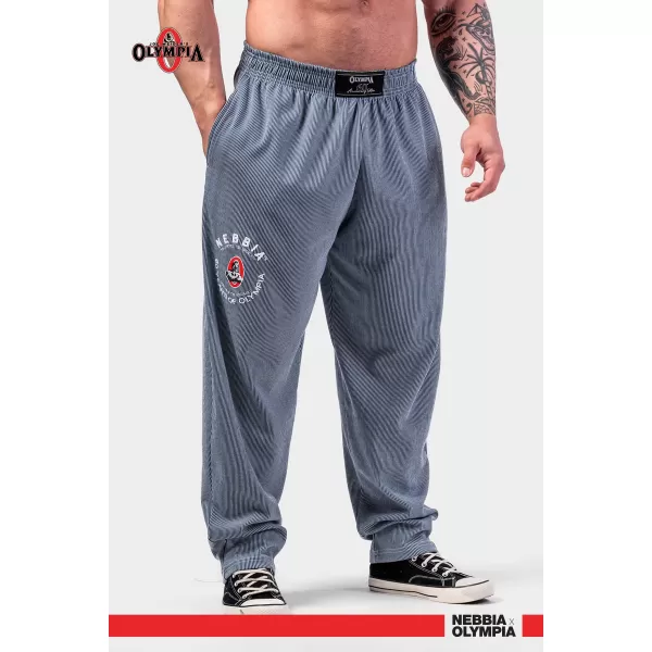 Túlméretes melegítőnadrág SIGNATURE 796 BLUE Nebbia 