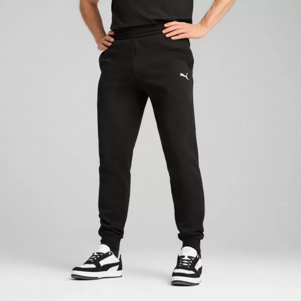  Férfi zeneszámok PUMA ESS SWEATPANTS FL CL 682614-01 FEKETE 