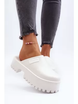 Női papucs BIG STAR NN274015 WHITE Big Star Shoes
