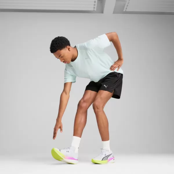  Rövidnadrág PUMA M RUN VELOCITY 5 SHORT 526610-01 FEKETE 