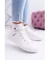 Női bőr bokacsizma BIG STAR V274541FW WHITE Big Star Shoes