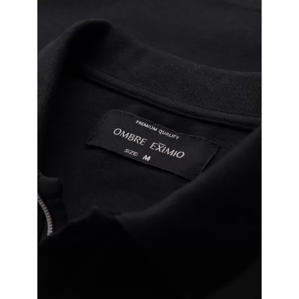  Férfi t -póló OMBRE OM-POSS-0148 FEKETE 