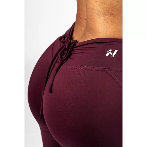  Formázó leggings fűzéssel STRONG BEAUTY 426 DARK RED Nebbia 