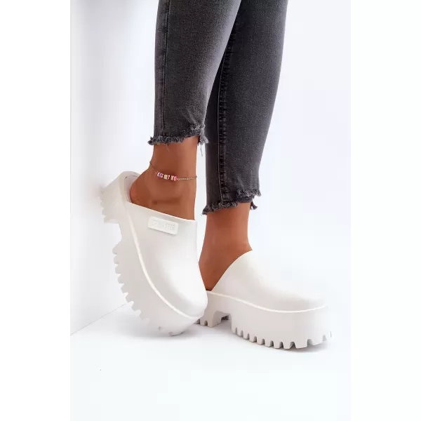  Női papucs BIG STAR NN274015 WHITE Big Star Shoes 