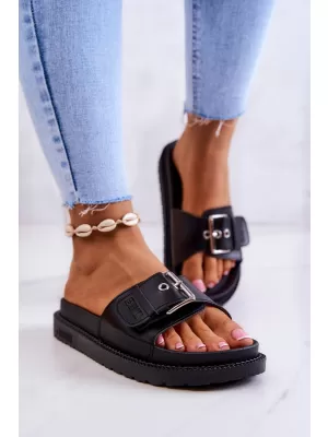 Női divatpapucs BIG STAR JJ274A307 BLACK Big Star Shoes