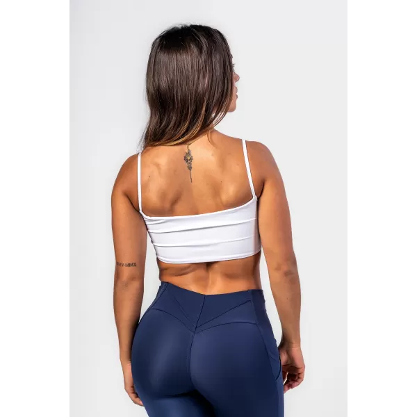  Bandeau melltartó BACK CHECK 612 WHITE Nebbia 