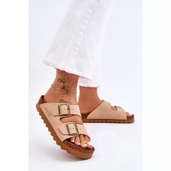  Női papucs BIG STAR LL274745 BÉZS Big Star Shoes 