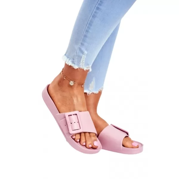  Elegáns női papucs BIG STAR FF274A389 PINK Big Star Shoes 