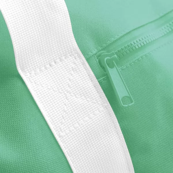  | BG 140 MINT GREEN/WHITE BagBase 