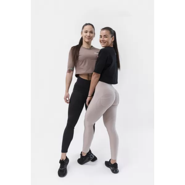  Lifting Effect Bubble Butt Magas derekú leggings 587 CREAM Nebbia 