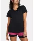 Női póló UNDER ARMOUR TECH SSV- SOLID 1384229-001 FEKETE