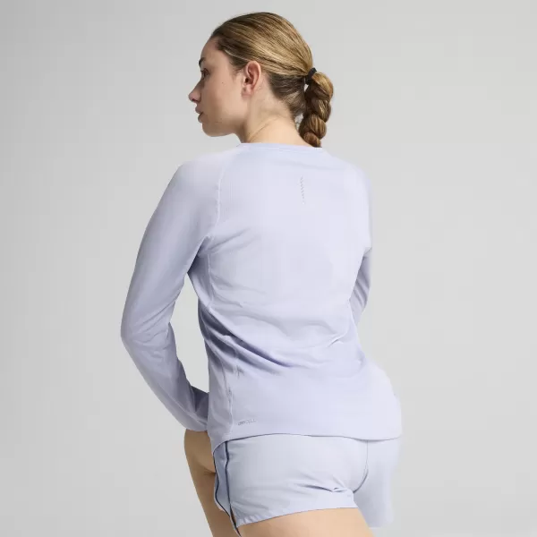  Ing PUMA RUN VELOCITY LS TEE W (POLY) 526581_47 HŰVÖS IDŐ 