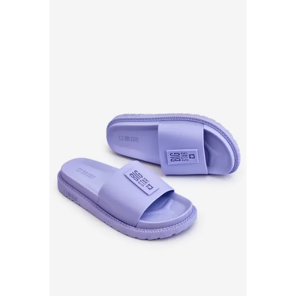  Női divatpapucs BIG STAR JJ274A304 LILA Big Star Shoes 