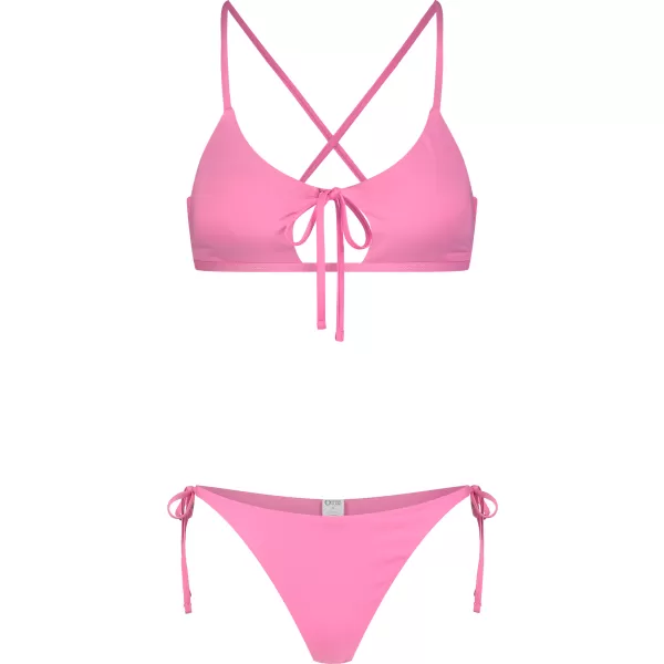 Női bikini - felső rész NORDBLANC NBSSS8211 RÓZSASZÍN 