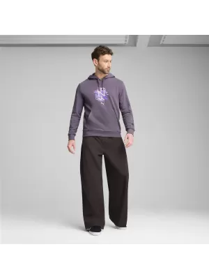Férfi pulóver PUMA NEYMAR JR CREATIVITY HOODIE 660099_01 LILA FASZÉN
