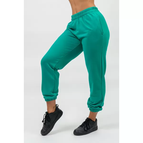  Sport bő melegítőnadrág GYM TIME 281 GREEN Nebbia 