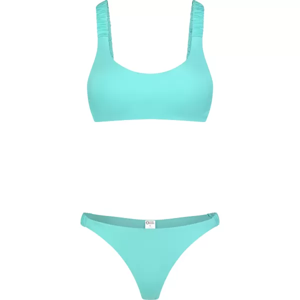  Női bikini - alsó rész NORDBLANC NBSSS8239 TÜRKIZ 