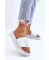 Női papucs BIG STAR LL274428 WHITE Big Star Shoes