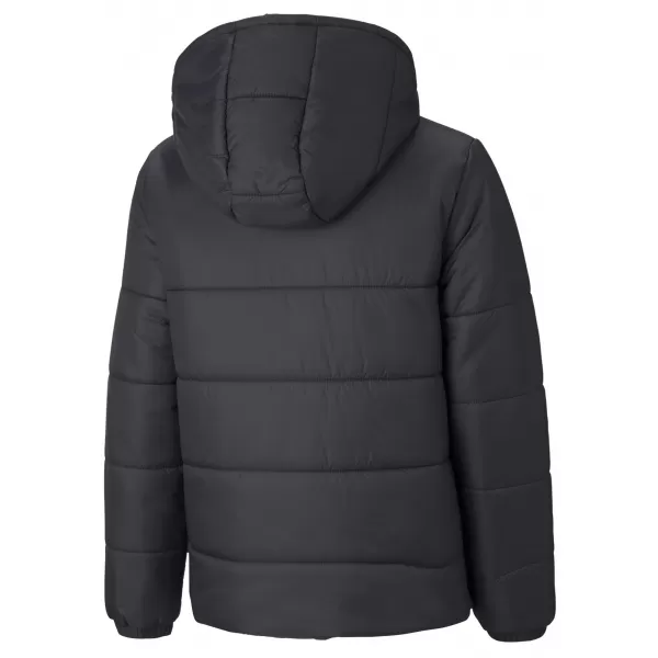  Kabát PUMA TEAMLIGA PADDED JACKET JR 657266_03 PUMA FEKETE/PUMA FEHÉR 