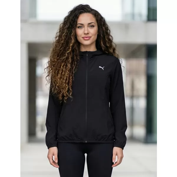  Női kabát PUMA RUN VELOCITY WOVEN JACKET W 526584-01 FEKETE 