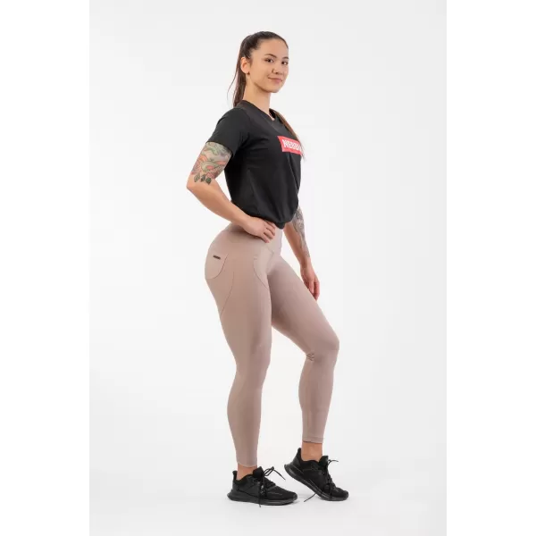  Lifting Effect Bubble Butt Magas derekú leggings 587 CREAM Nebbia 
