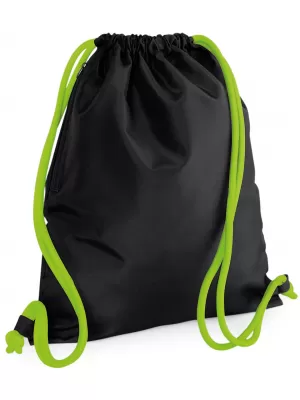 | BG 110 BLACK/LIME GREEN BagBase
