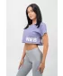 Crop top póló POWERHOUSE 279 LIGHT LILA Nebbia