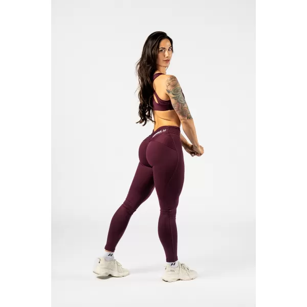  Formáló leggings V alakú derékkal STRONG BEAUTY 425 DARK RED Nebbia 