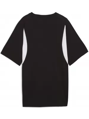 Ing PUMA TEAMEVOSTRIPE TEE WMN 659959_03 PUMA FEKETE/PUMA EZÜST
