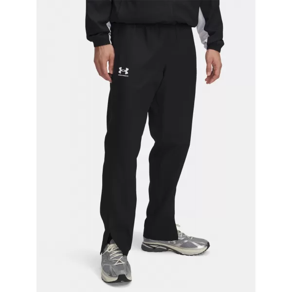  Férfi sportnadrág UNDER ARMOUR RIVAL WVN WINDBREAKER PN 1390150-001 FEKETE 