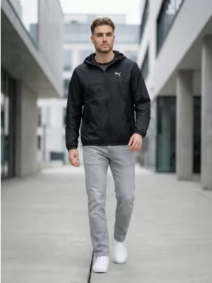Szélvédő PUMA ESS REGULAR WINDBREAKER 684625-01 FEKETE